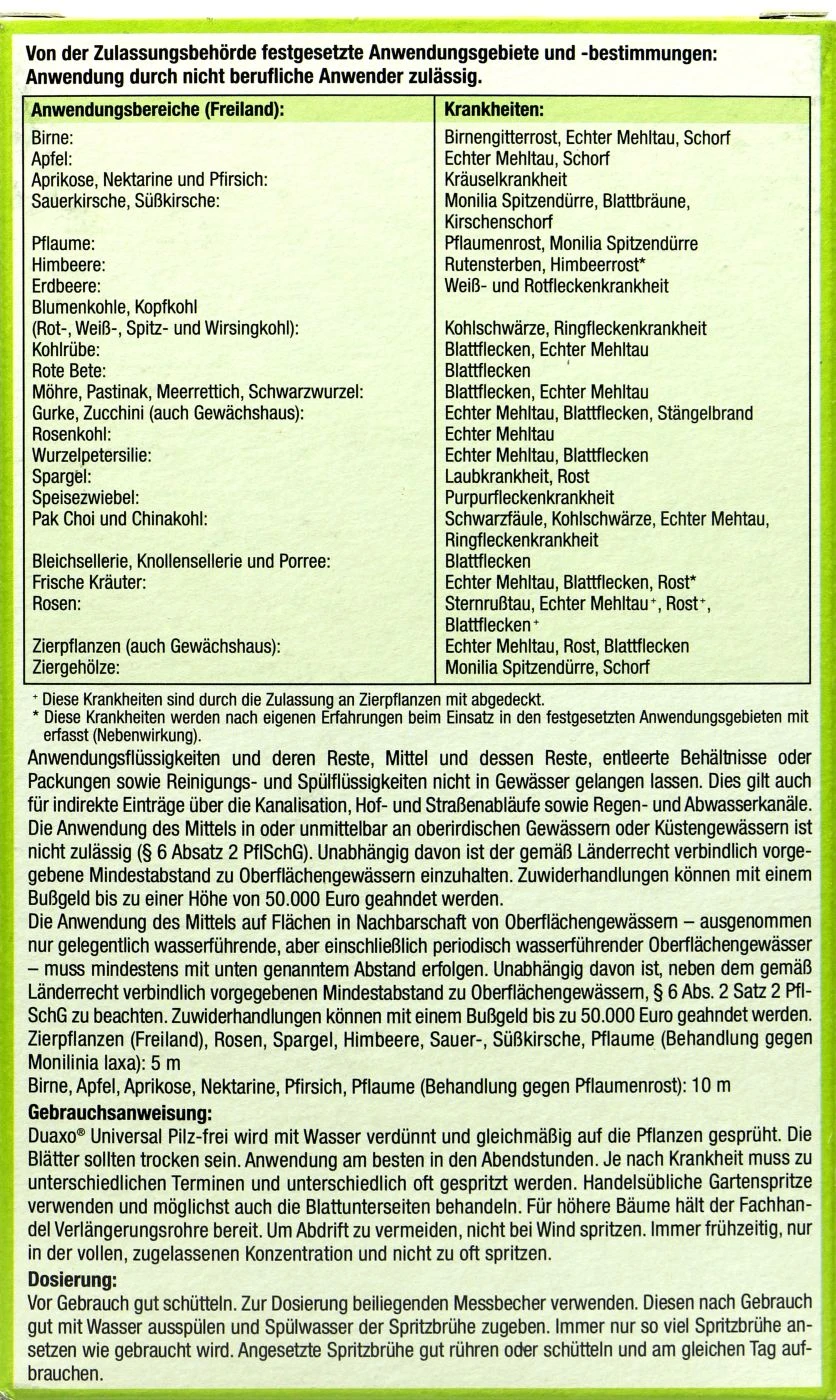 Compo Duaxo Universal Pilz-frei - 150 Ml – Bild 2