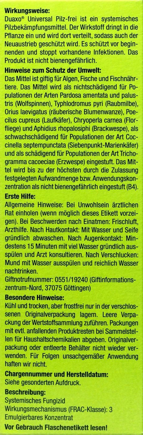 Compo Duaxo Universal Pilz-frei - 150 Ml – Bild 3