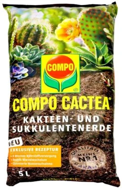 Compo Cactea Kakteen- Und Sukkulentenerde - 5 L