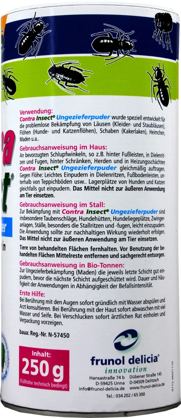 Contra Insect Ungezieferpuder - 250 G – Bild 3