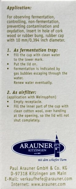 Kitzinger Gäraufsatz Hobby