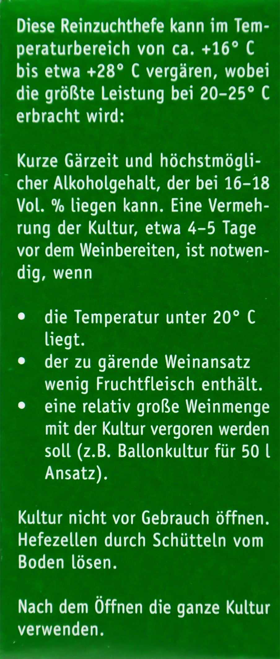 Kitzinger Hefe Tokaj - 20 Ml – Bild 4