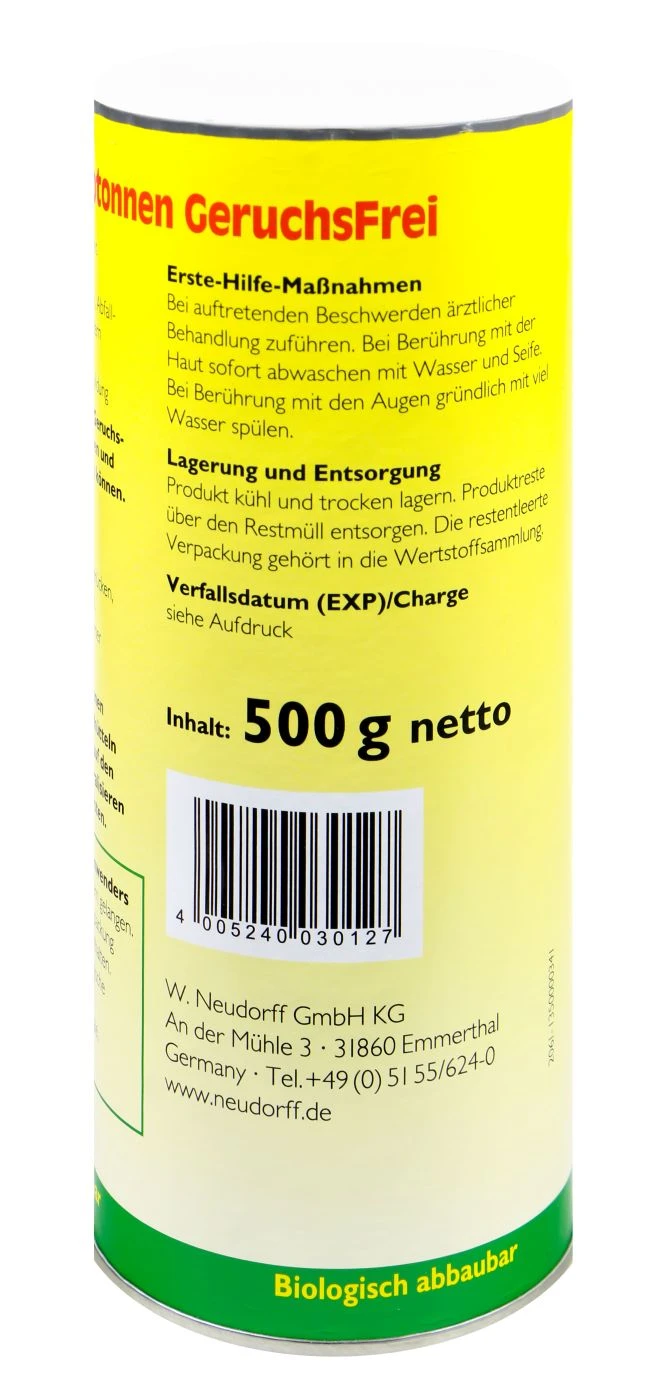Neudorff Biotonnen Geruchsfrei - 0,5 Kg – Bild 2