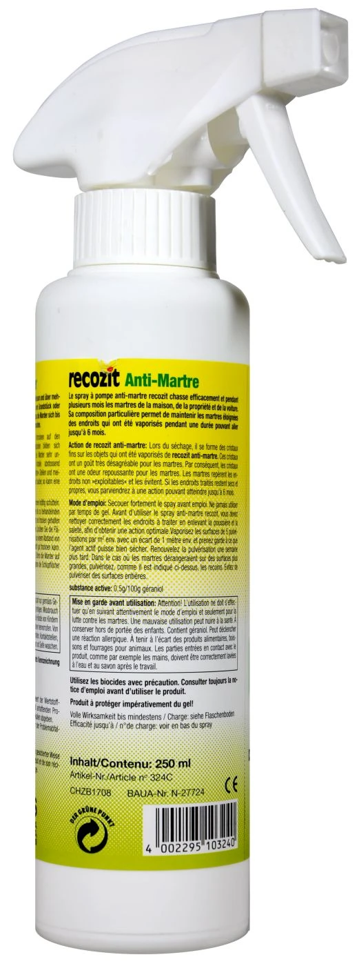 Recozit Anti-Marder Spray - 250 Ml – Bild 3